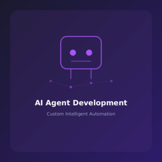 Custom AI Agent Development Package