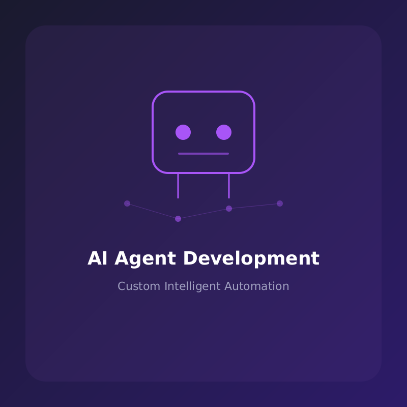 Custom AI Agent Development Package